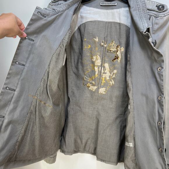 Drykorn For Beautiful People Gray Jacket - Picture 9 of 15